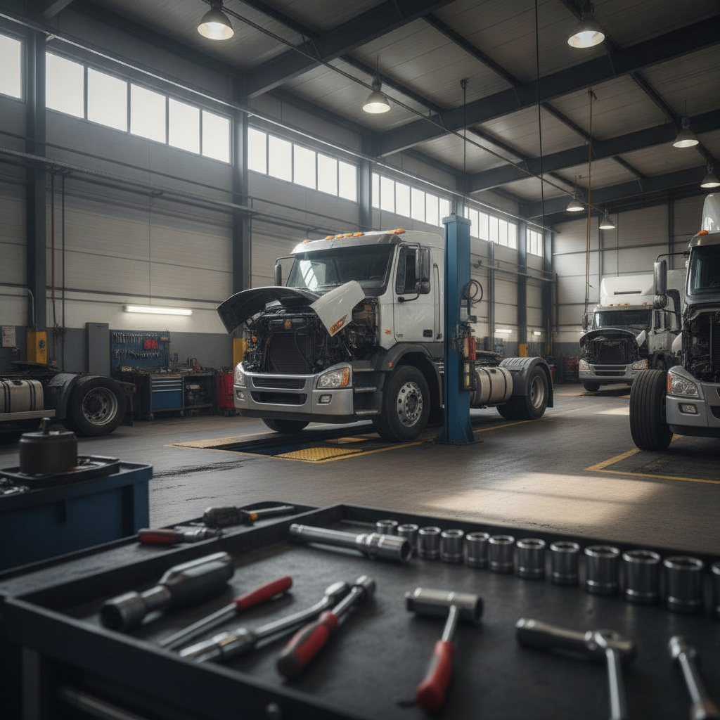 Commercial Truck Repair - no faces and text
